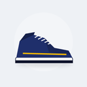 Chaussures de randonnée légères Sentier 100 (Bleu nuit)
