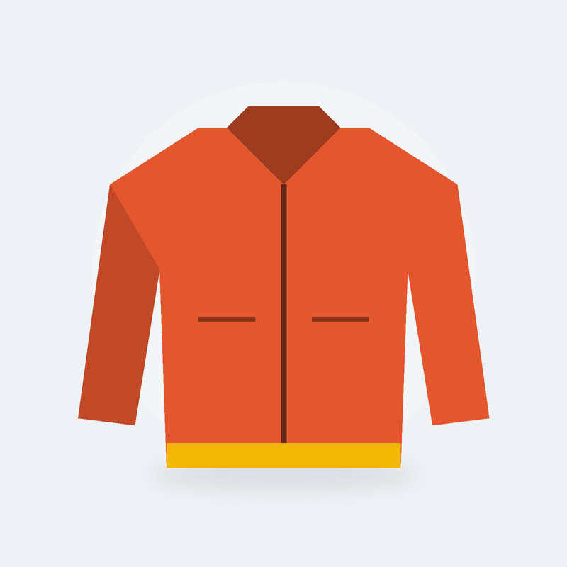 Doudoune légère Plume 300 (S, Orange)