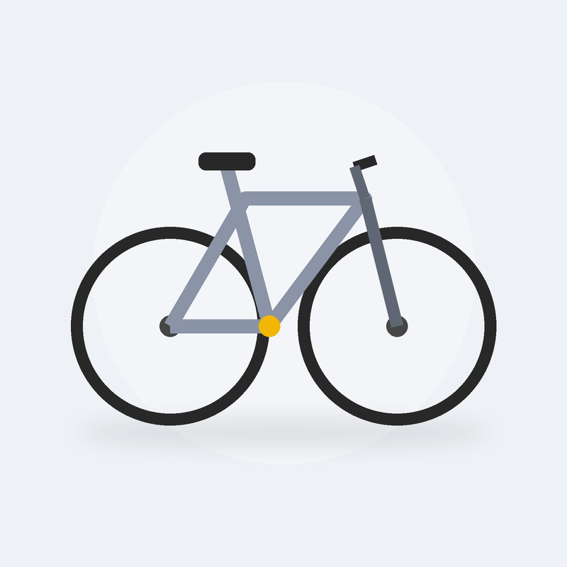 Vélo de route Asphalte 900 (S, Gris)