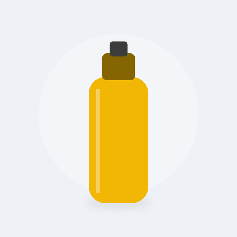 Bidon de vélo 650 ml (Jaune)