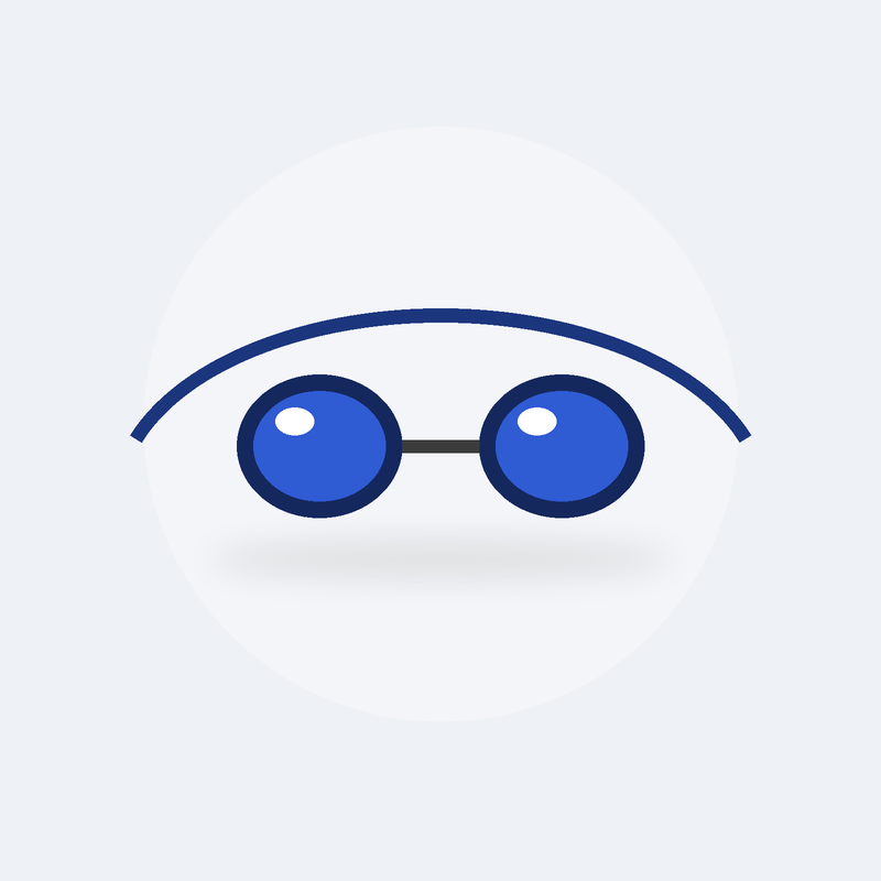 [NA-001] Lunettes de natation Clarté