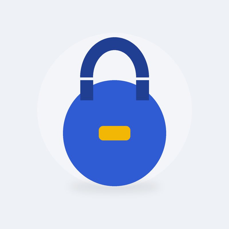 Kettlebell 8 kg (Bleu)