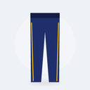Legging de fitness gainant (L, Bleu nuit)