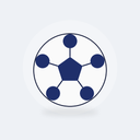 Ballon de football de match (Bleu nuit)