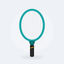 Raquette de badminton Plume (Turquoise)